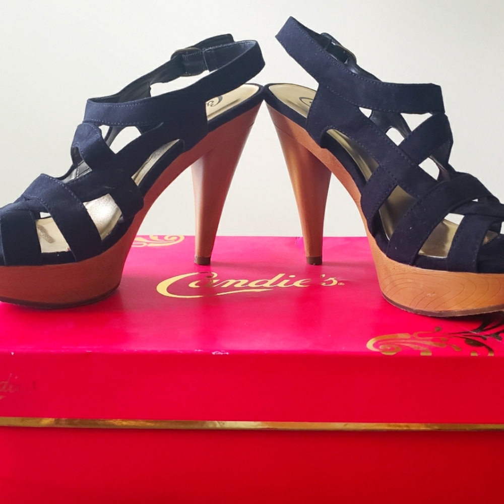 Candies high heel platform sandals